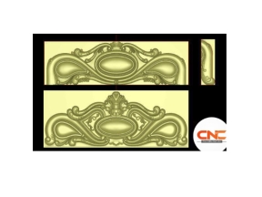 Thiết kế mẫu Giường lá tây cnc file jdp tuyệt đẹp