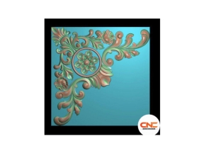 Thiết kế mẫu hoa góc cnc jdp đẹp