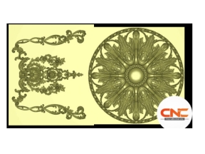 Thiết kế mẫu Hoa lá tây cnc đơn giản tuyệt đẹp