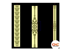 Thiết kế mẫu hoa lá tây cnc jdp đẹp