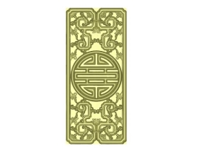Thiết kế mẫu Huỳnh cửa chữ Thọ CNC jdpaint