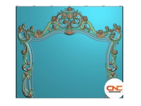 Thiết kế mẫu khung gương đẹp cnc file jdp