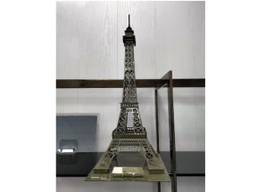 Thiết kế mẫu trang trí hình tháp Eiffel trên autocad và corel