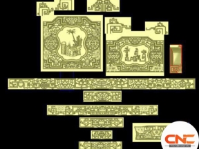 Thiết kế mẫu trường kỷ cnc jdp đẹp