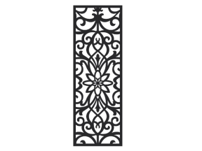 Thiết kế mẫu Vách ngăn cnc file dxf tuyệt đẹp