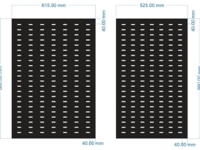 Thiết kế model cnc vách cổng đơn giản