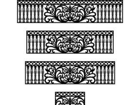 Thiết kế thiết kế cnc lan can 8 diện tích xây dựng
