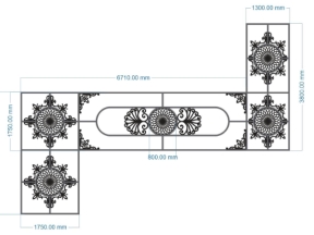 Thiết kế thiết kế cnc mái kính sang trọng
