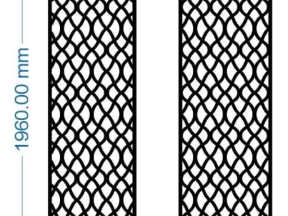 Thiết kế vách cnc hoa văn đẹp