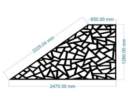 Thiết kế vách hình học cnc