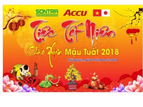 Tiệc tất niên xuân mậu tuất File corel