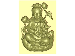 Tiếp tục chia sẻ miễn phí Mẫu CNC Phật Quan Thế Âm 3D