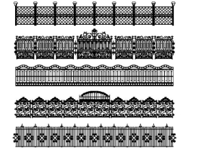 Tỏng hợp file Hàng rào CNC file dxf