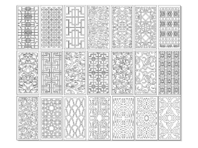 Tồng hợp file Vách ngăn CNC đẹp