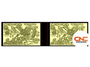 Tranh cá chép hóa rồng cnc file jdp