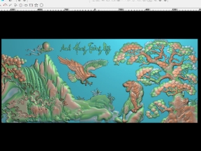 Tranh cnc anh hùng tương ngộ