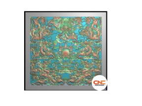 Tranh cửu long cnc thiết kế jdp