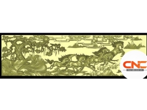 Tranh mã đáo thành công cnc thiết kế jdp