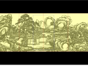 Tranh sơn thuy đẹp mắt