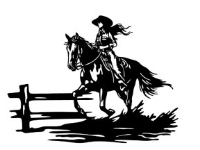 Tranh thiếu nữ cưỡi ngựa cnc