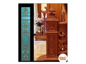 Trụ cầu thang file jdp đẹp
