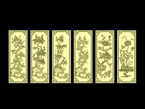 Tứ Quý 6 Cảnh Đẹp Thiết Kế Jdpaint 2026