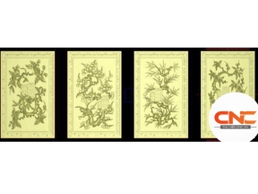 Tứ quý rồng hóa cnc thiết kế jdp