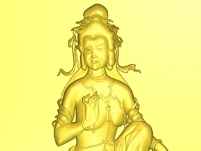 Tượng Bồ Tát Khắc Gỗ Cao Cấp