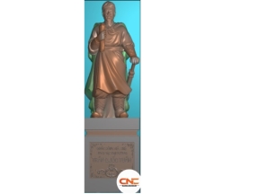 Tượng Trần Quốc Tuấn cnc jdp đẹp