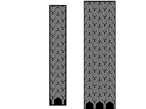 Vách cổng cnc file cad file dxf đẹp mắt