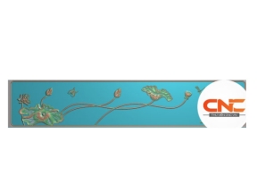 Vách ghế sen cnc file jdp đẹp mắt