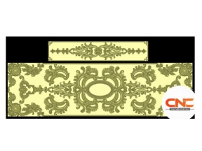 Vách hoa lá tây cnc file jdp đẹp mắt