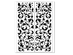 Vách ngăn cnc hoa đẹp