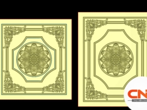 Ván cửa lá tây cnc jdp đẹp mắt