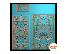 Ván cửa triện cnc thiết kế jdp