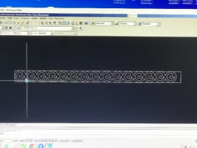 Viền mái kính cắt cnc file dwg