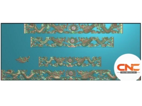 Yếm rồng chầu mặt nguyệt cnc file jdp