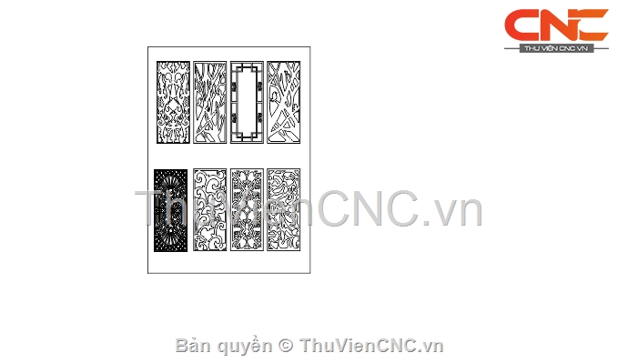 9 bản vẽ vách ngăn cnc đẹp nhất 2021