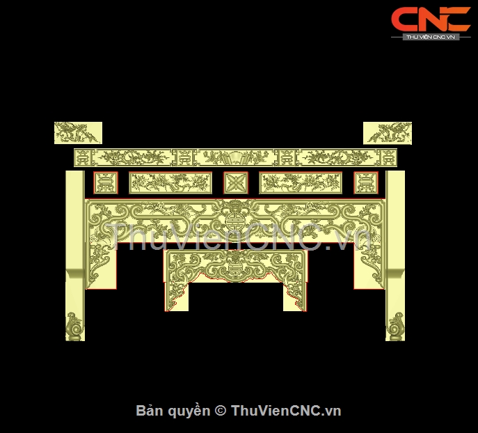 Bộ Đồ Thờ Án Gian Jdpaint