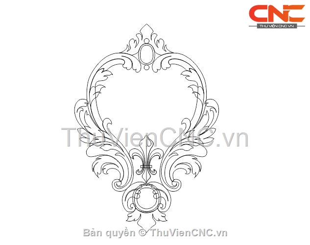 4 mẫu khung tranh cắt cnc cực đẹp