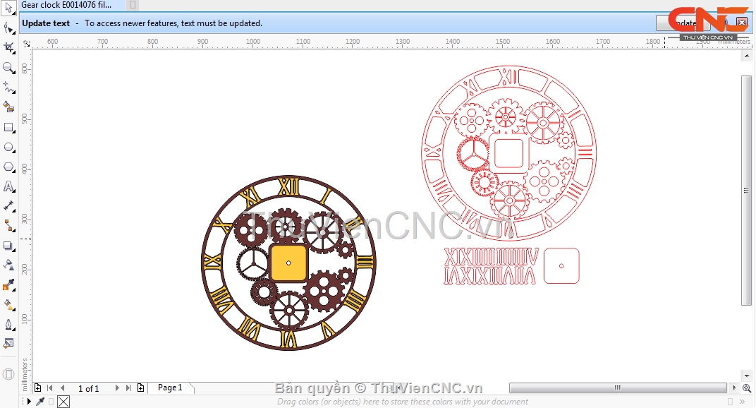 Các mẫu CNC đồng hồ ngộ nghĩnh