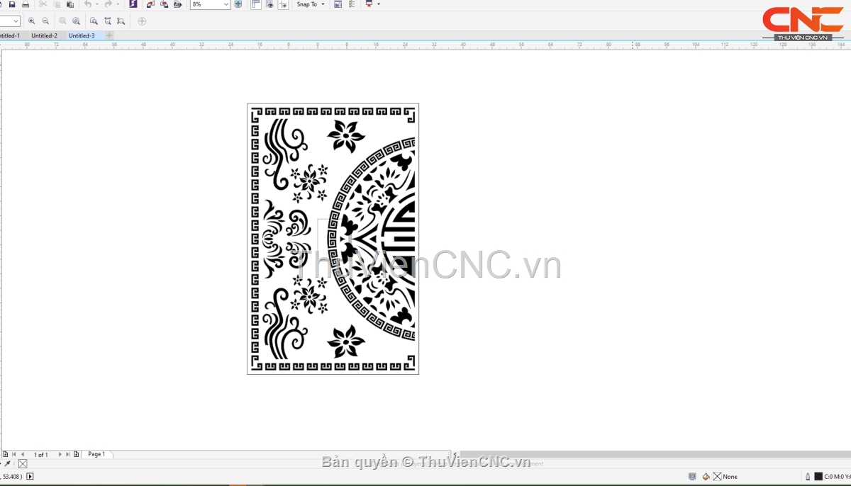 Chọn lọc 15 bản vẽ thiết kế hoa văn CNC Free