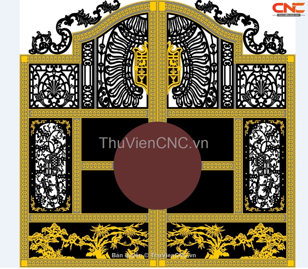 Tổng hợp 12 mẫu cổng 2 cánh đẹp mắt 2026