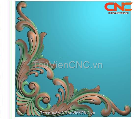 Bộ sưu tập 5 mẫu Hoa lá tây CNC đẹp mắt nhất