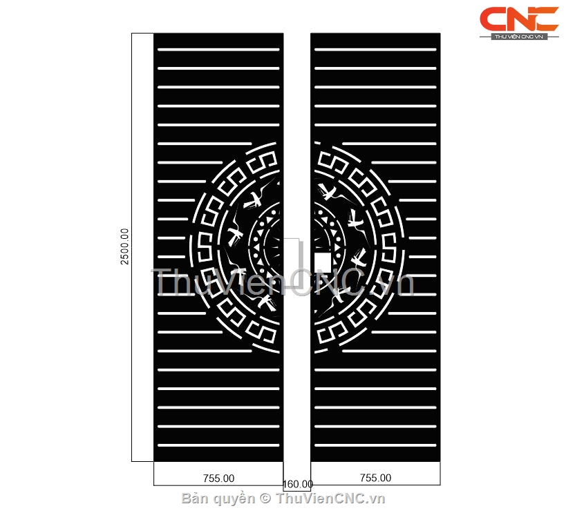 BST 15 mẫu cổng 2 cánh mới