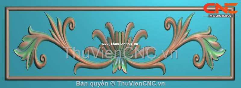 Tuyển tập những mẫu Hoa lá tây CNC HOT nhất, chất lượng nhất