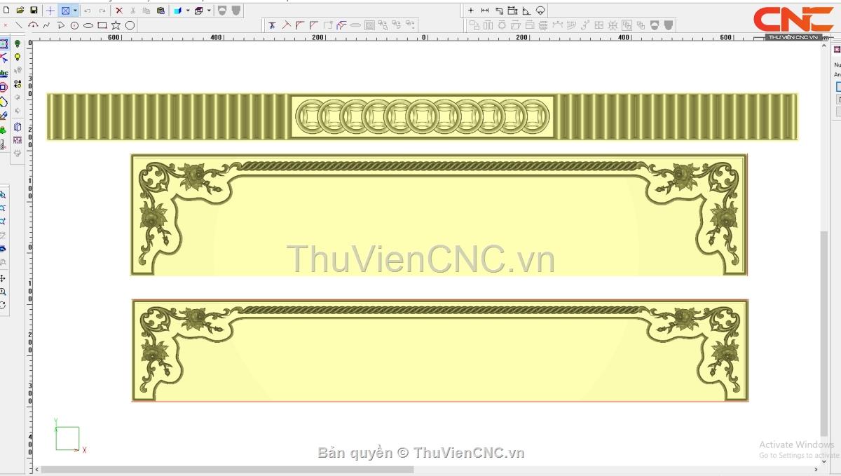 Tổng hợp 11 bản vẽ thiết kế giường cắt cnc cực hot