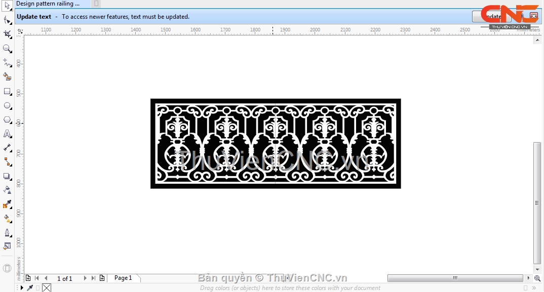 Bộ sưu tập 5 thiết kế Lan Can CNC trên Corel chất lượng