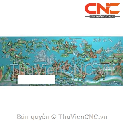 Bộ 10 thiết kế Tranh Tiên CNC 3D đẹp trên Thuviencnc