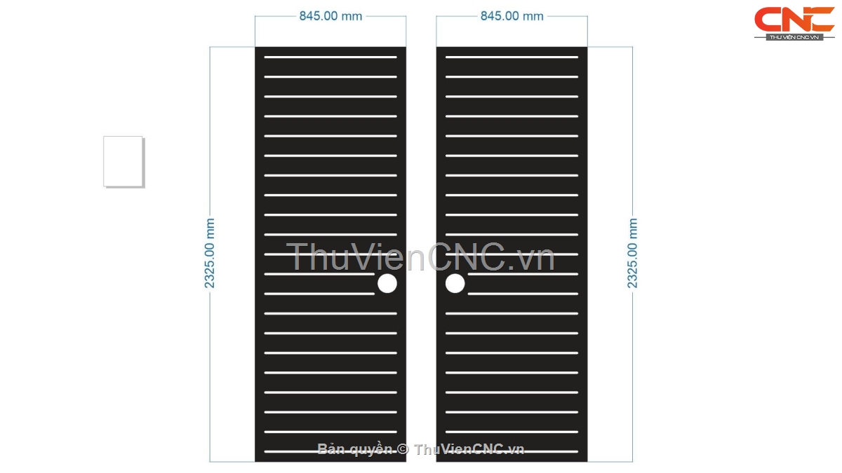 Bộ sưu tập 8 mẫu Cổng 2 cánh thiết kế đơn giản file dxf